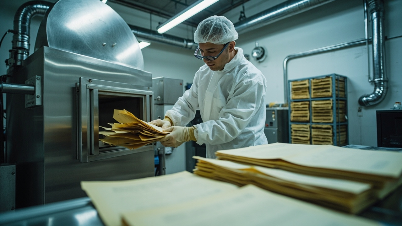 Our Vacuum Freeze Drying Process Delivers Higher Recovery Rates Than Conventional Methods