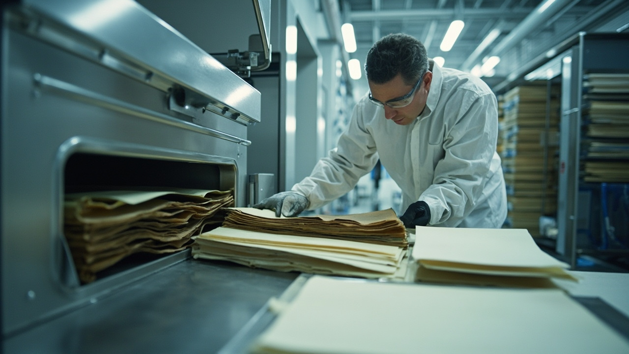 Document Drying & Restoration in Houston | Industrial-Grade Recovery That Minimizes Business Downtime