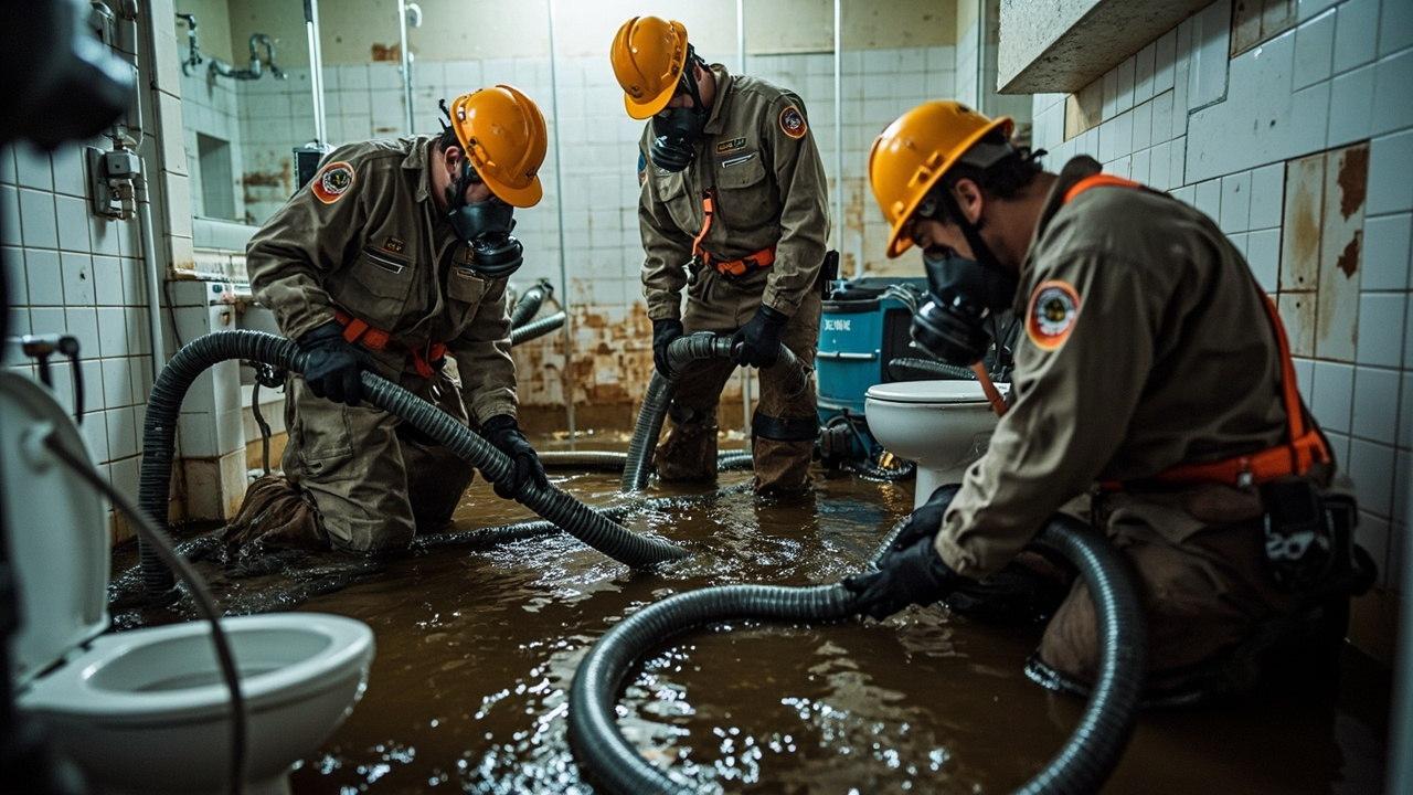 How We Contain and Remove Sewage Contamination