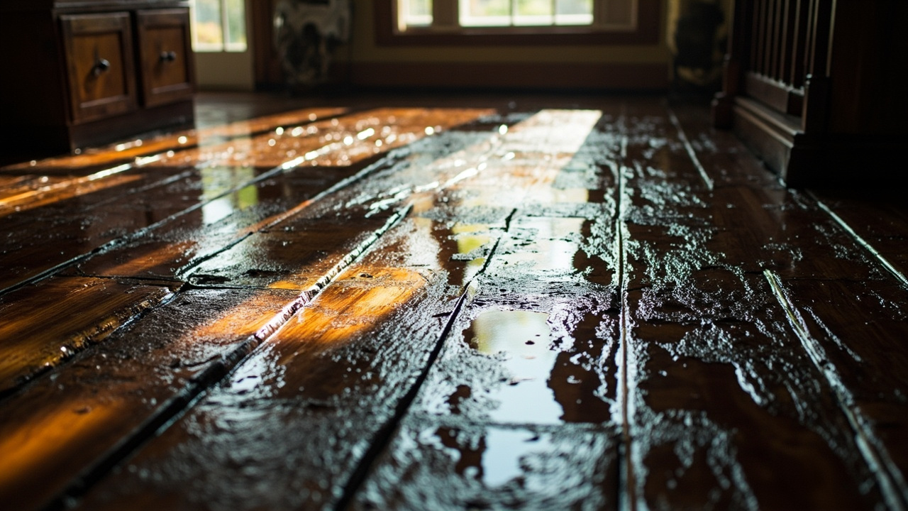 How Professional Wood Floor Water Damage Repair Works
