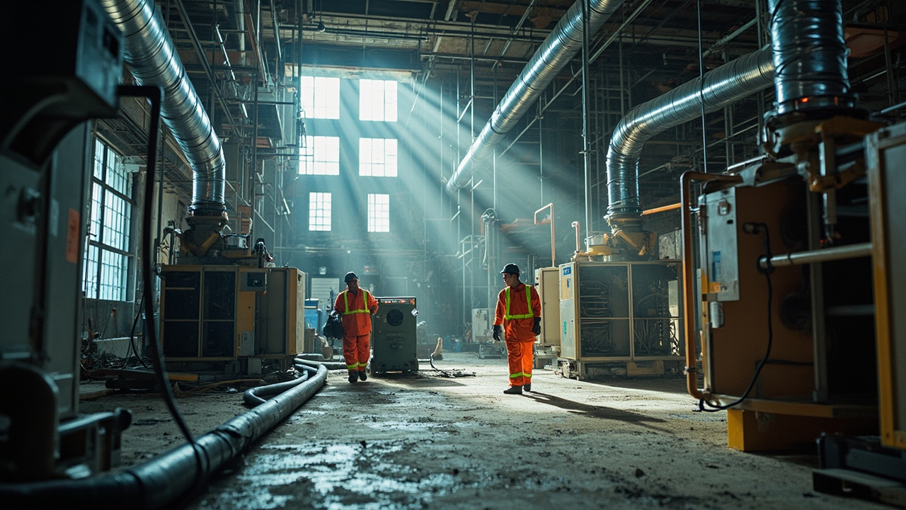 Industrial Drying Services in Houston | Minimize Downtime with Industrial-Grade Dehumidification