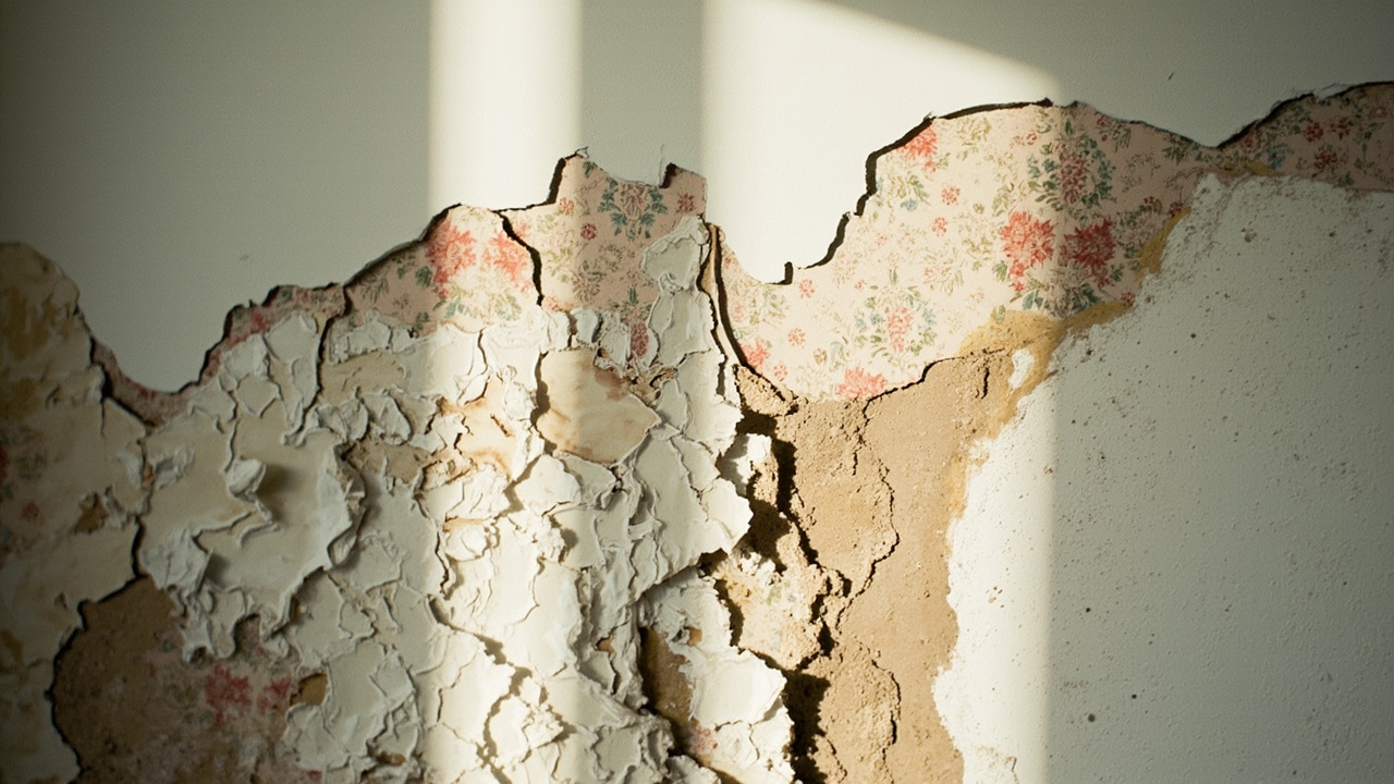 Peeling Paint & Wallpaper in Houston – Expert Diagnosis of Hidden Water Damage Behind Your Walls