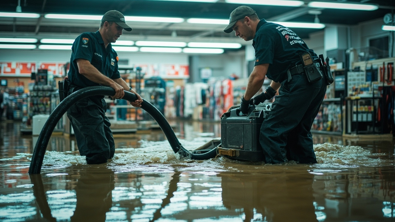 Retail Store Water Cleanup in Houston – Minimize Downtime and Protect Revenue