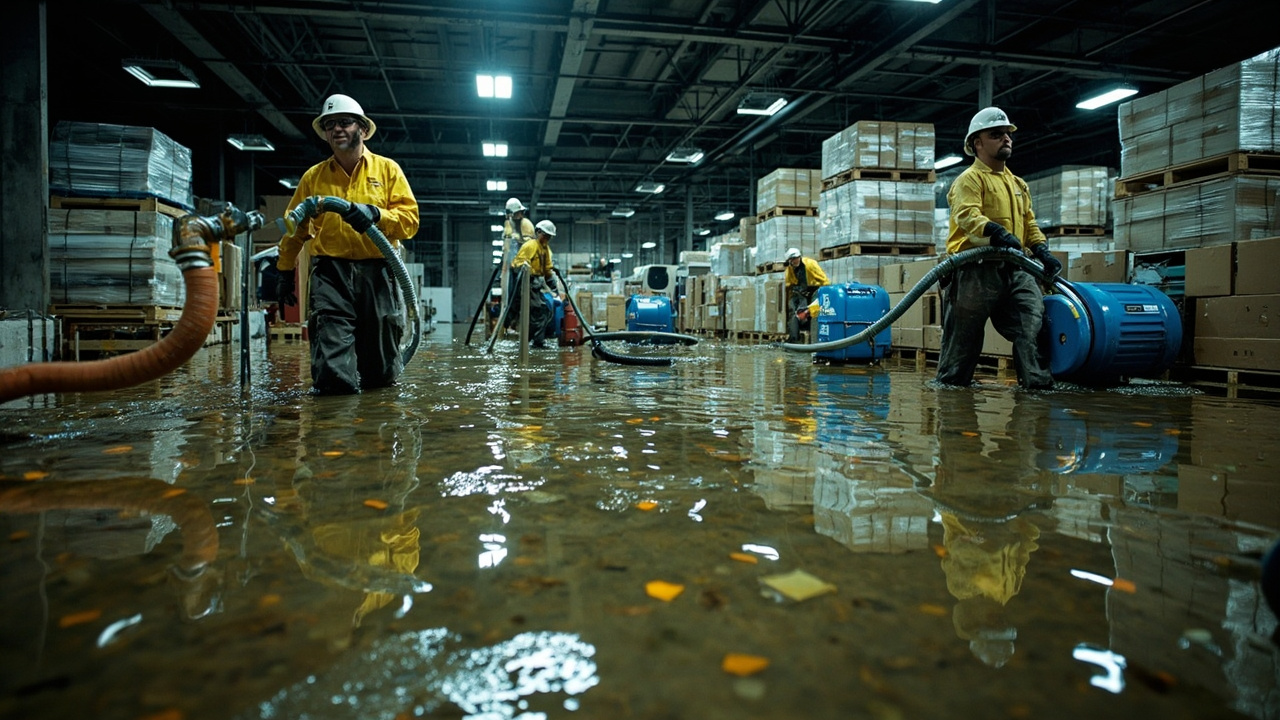 Our Industrial Water Extraction and Drying Methodology