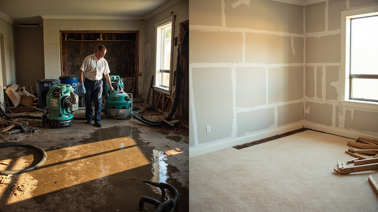 Why Houston Property Owners Confuse Water Mitigation and Restoration