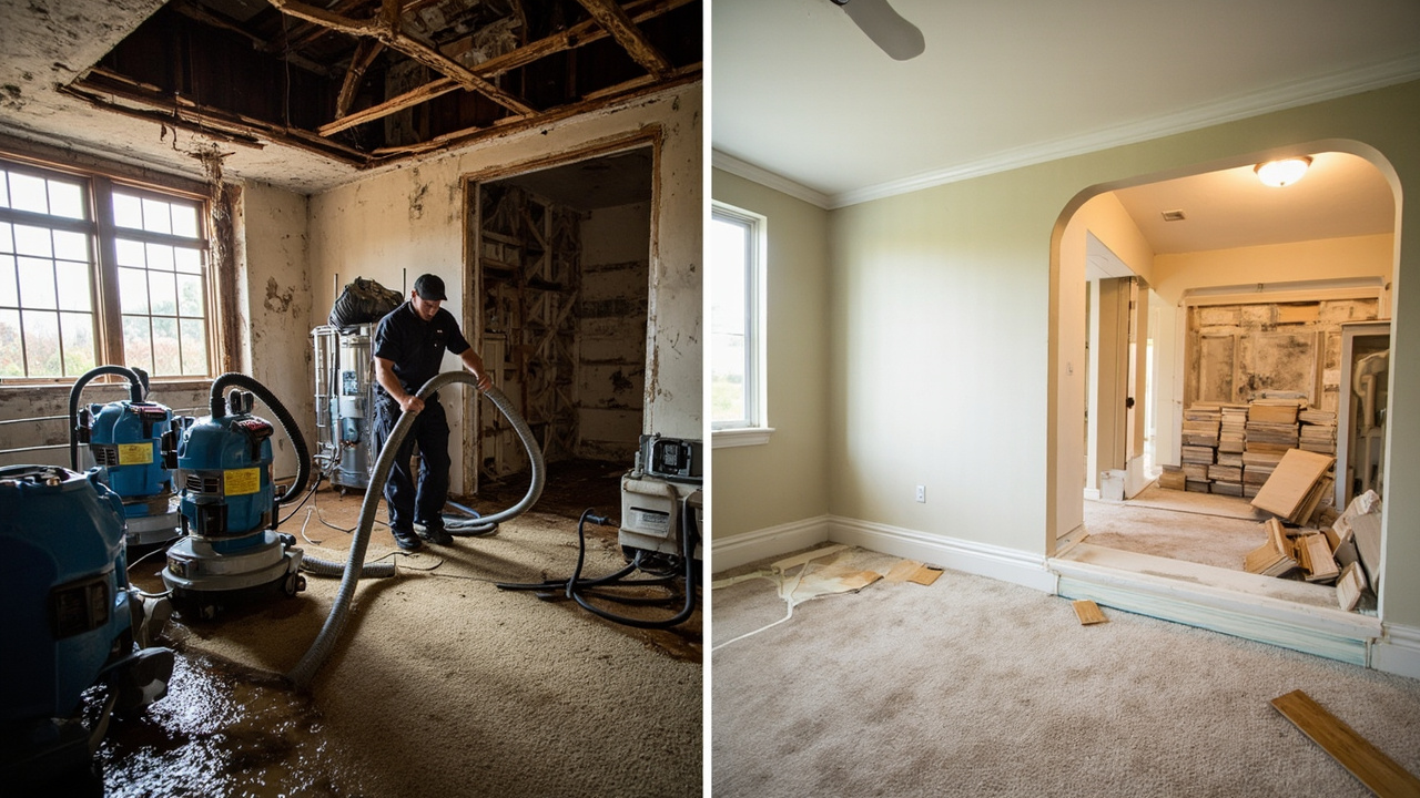 How Water Mitigation and Restoration Work Together