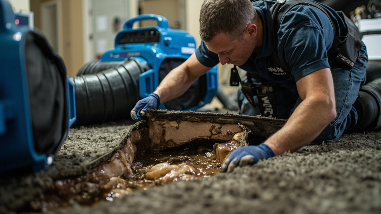 How We Extract Water and Prevent Mold in Wet Carpet Systems