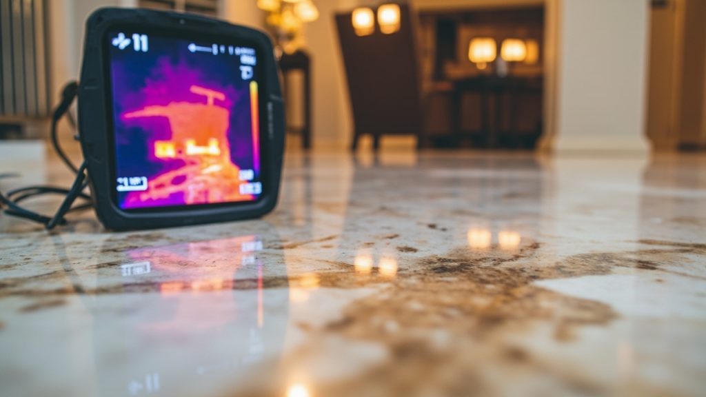 How to save natural stone flooring after a flood i