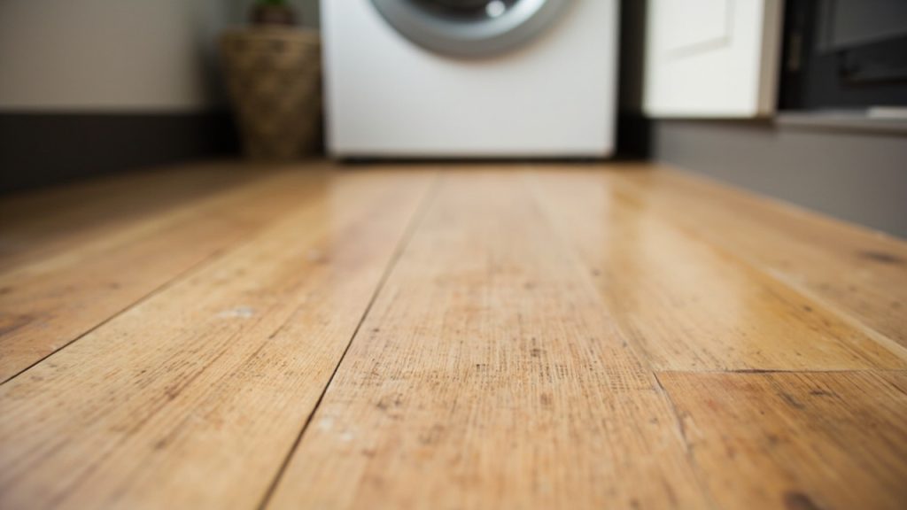 Is your pasadena laundry room floor warping signs