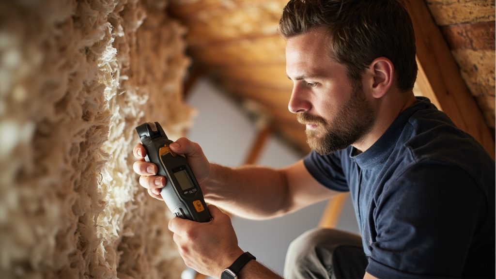 When does wet attic insulation actually need to be