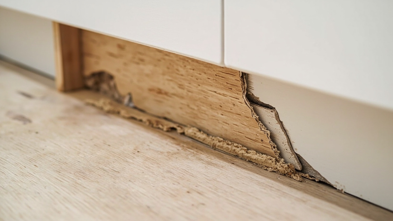 Why Your Richmond Kitchen Island Cabinets Are Swelling from a Hidden Pipe Leak
